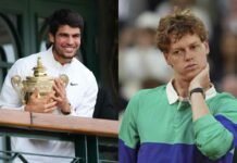 Alcaraz primo in classifica, ora Sinner deve inseguire: il distacco Alcaraz-Sinner