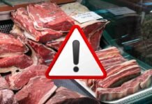 banco della carne segnale attenzione