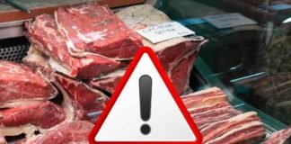 banco della carne segnale attenzione