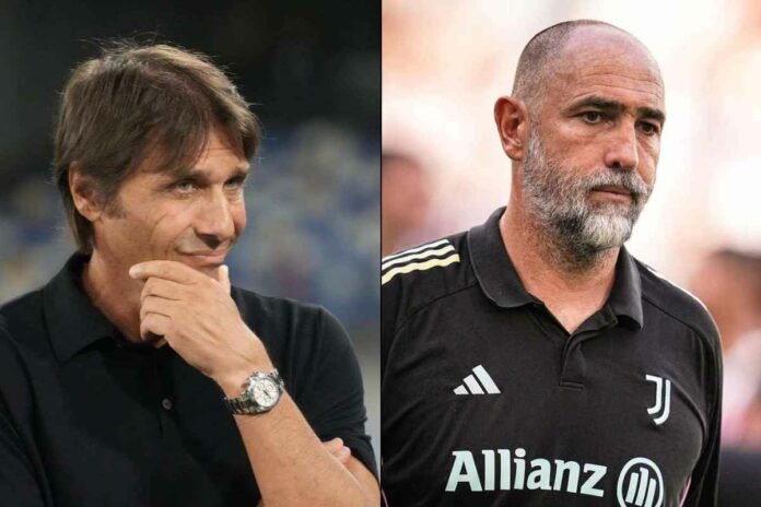 Un Top della Juve al Napoli: decisione assurda di Conte Conte-Tudor