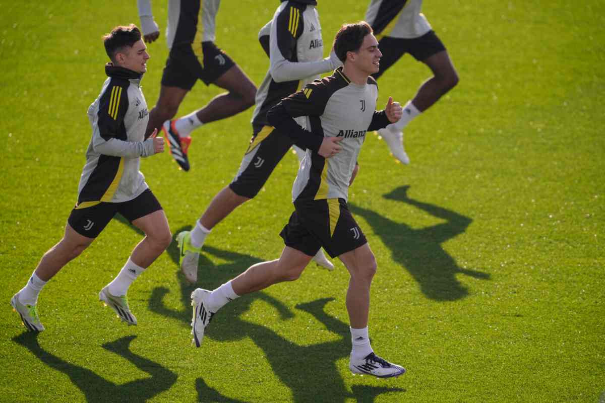 Allenamento Juve
