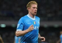 “De Bruyne fuori”, trema il Napoli: tifosi col fiato sospeso De Bruyne