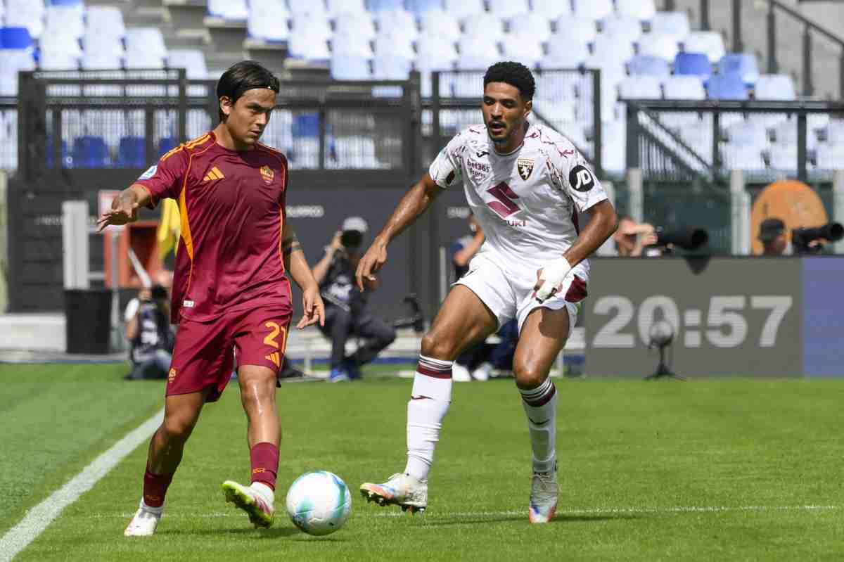 Dybala in Roma-Torino
