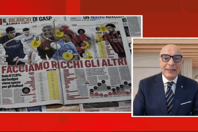 Serie A, numeri di un declino: “Prima gli italiani… A essere svenduti” ▷ Jacobelli