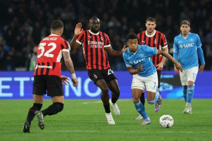Milan-Napoli perde uno dei protagonisti più attesi: infortunio muscolare Milan-Napoli