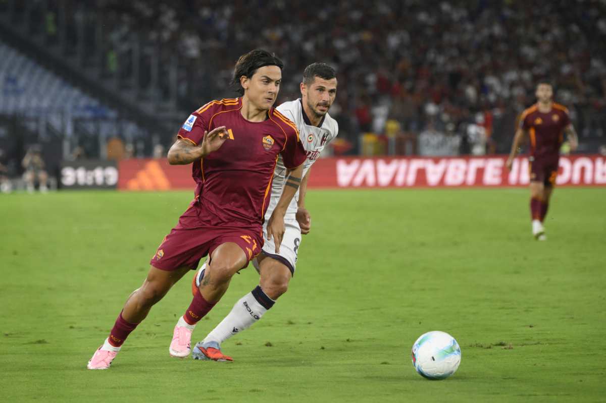 Dybala in Roma-Bologna