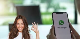 donna felice, smartphone whatsapp