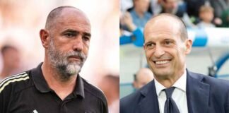 Juve-Milan, out uno dei Big più attesi: rientra dopo la sosta Tudor-Allegri