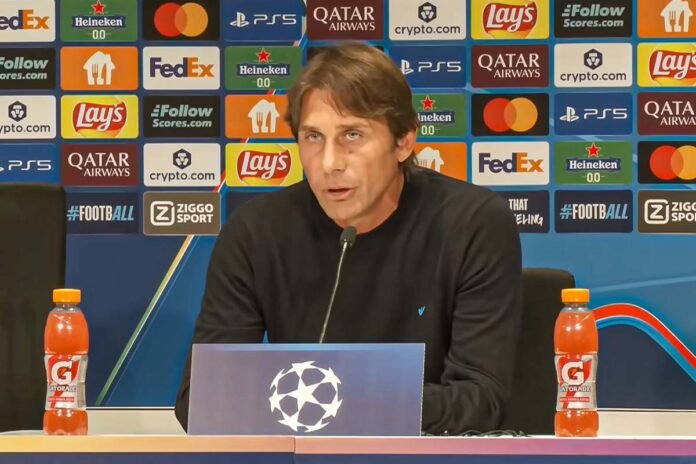 Conferenza stampa di Antonio Conte dopo PSV Napoli