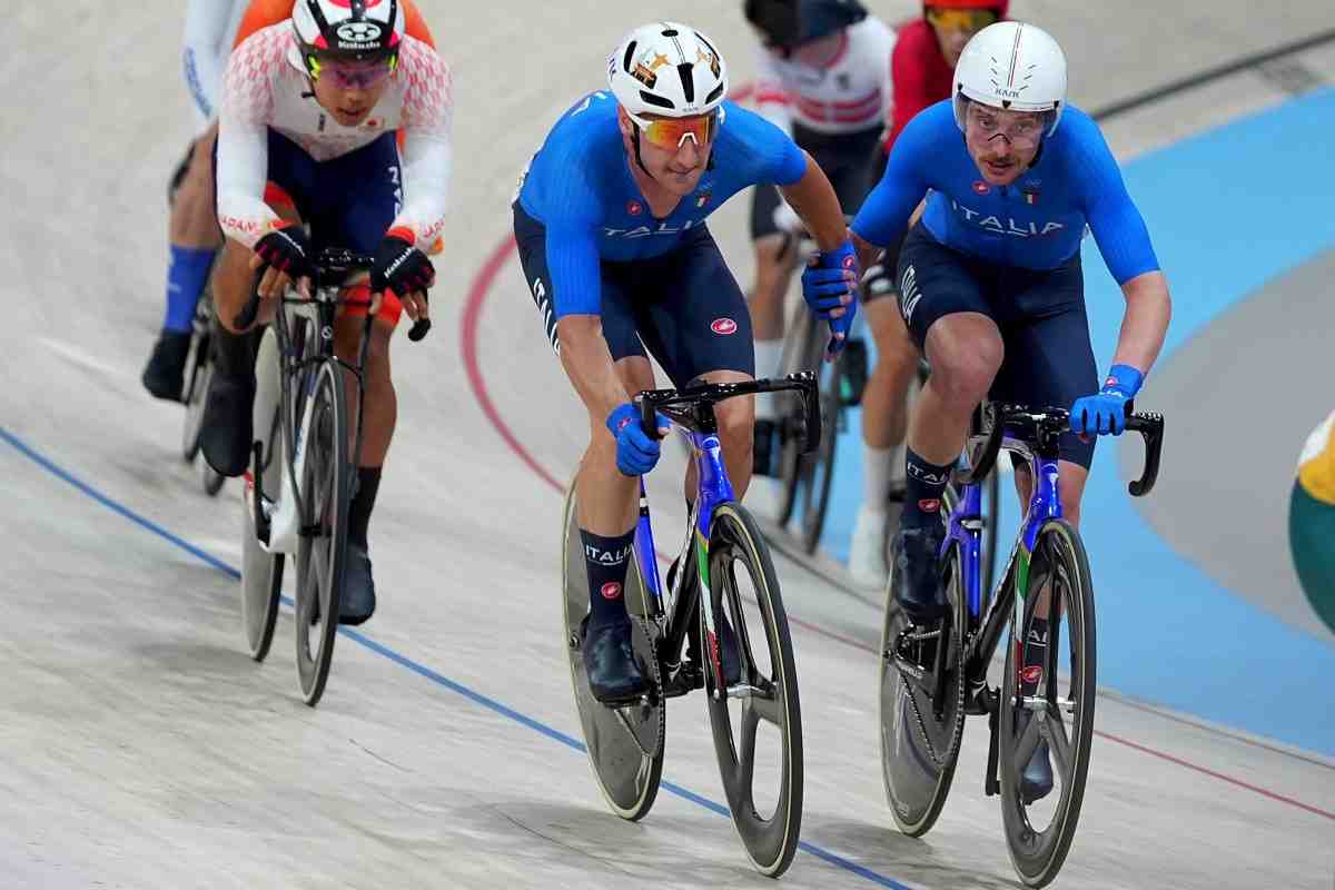 Elia Viviani alle Olimpiadi di Parigi 2024