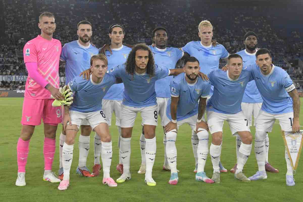 La formazione della Lazio contro il Verona