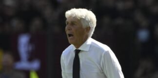 Gian Piero Gasperini imbufalito
