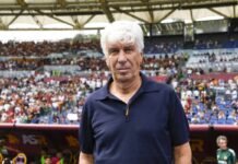 Gian Piero Gasperini corrucciato