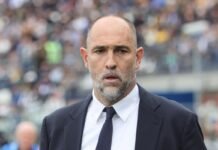 Igor Tudor durante Como-Juventus