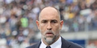 Igor Tudor durante Como-Juventus