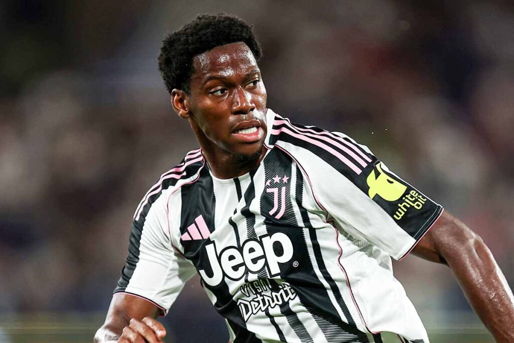Jonathan David bocciato in Villarreal Juventus