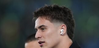 Kenan Yildiz prima di Lazio-Juve