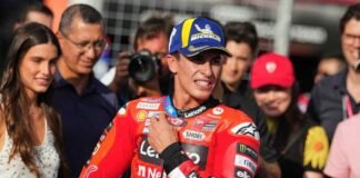 Marc Marquez dopo il GP di Motegi