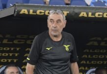 Maurizio Sarri preoccupato