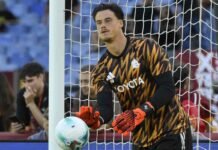 Mile Svilar rinvia il pallone con le mani