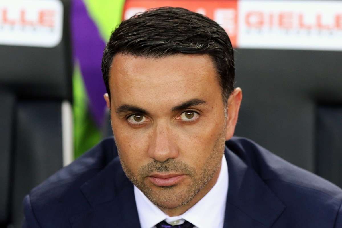 Raffaele Palladino in panchina