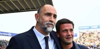 Tudor e Chivu nella foto prima di un match