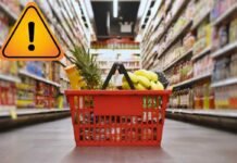 “Sono avvelenati da pesticidi”, l’ultimo studio è allarmante: cresce la paura cestino della spesa, segnale pericolo