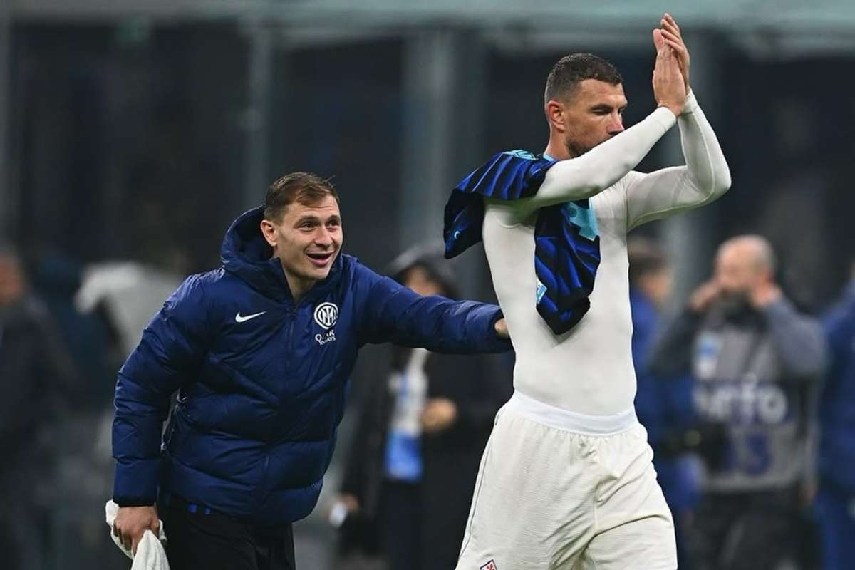 Barella e Dzeko