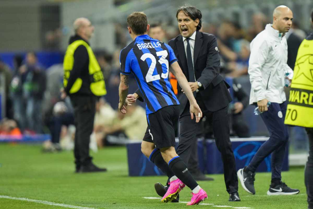 Barella e Inzaghi