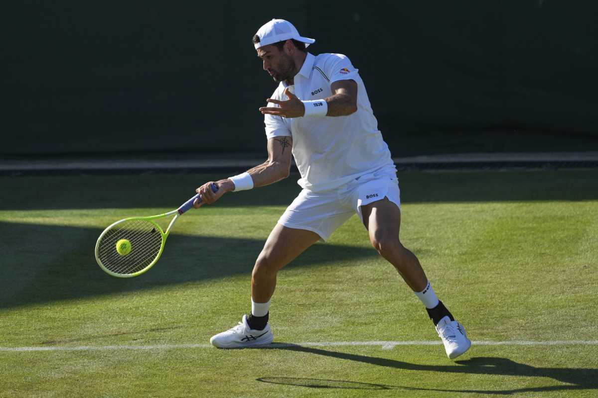 Berrettini a Wimbledon