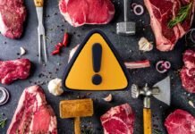 Non mangiatelo! Il Ministero spaventa gli italiani: si tratta di un tipo di carne vari tagli di carne, segnale pericolo