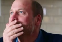 principe william che piange