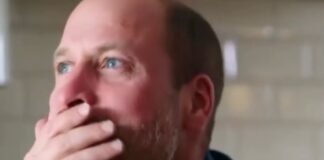 principe william che piange