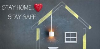 rappresentazione di una casa sicura