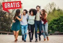 persone felici scritta gratis