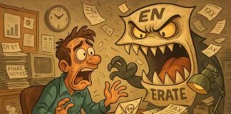 Agenzia delle Entrate, occhio a questa falsa comunicazione: è una truffa! Una caricatura delle Agenzie delle Entrate con un cittadino