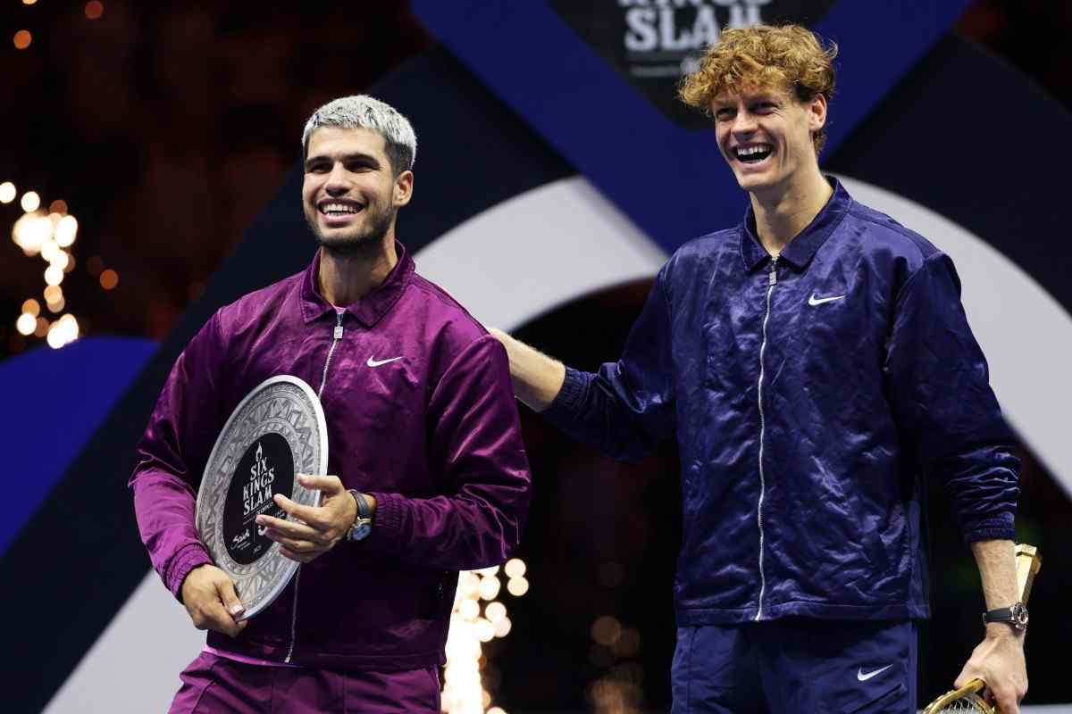 Alcaraz e Sinner al 'Six Kings Slam'