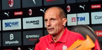 Max Allegri in conferenza stampa