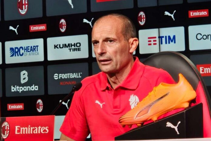 Max Allegri in conferenza stampa