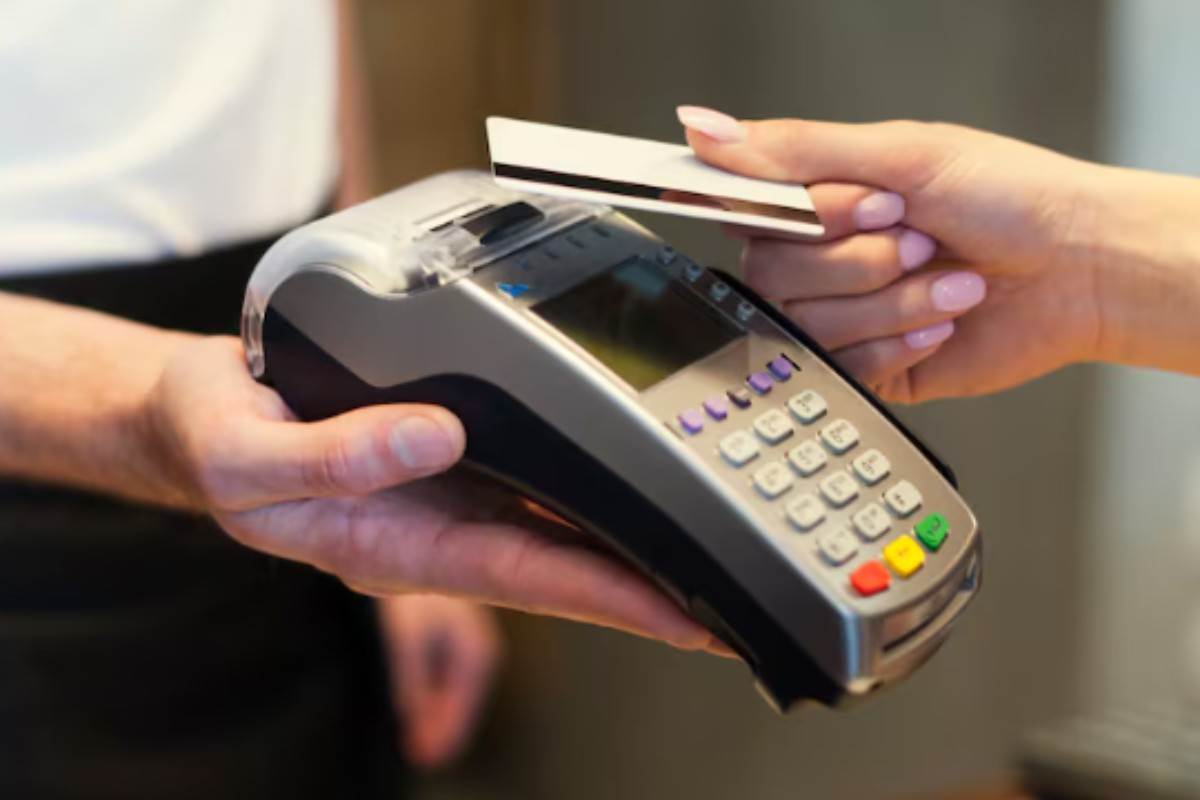 Un POS per l'utilizzo del Bancomat