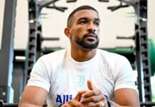 Gleison Bremer dopo una sessione d'allenamento