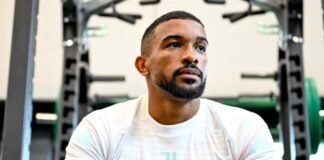 Gleison Bremer dopo una sessione d'allenamento