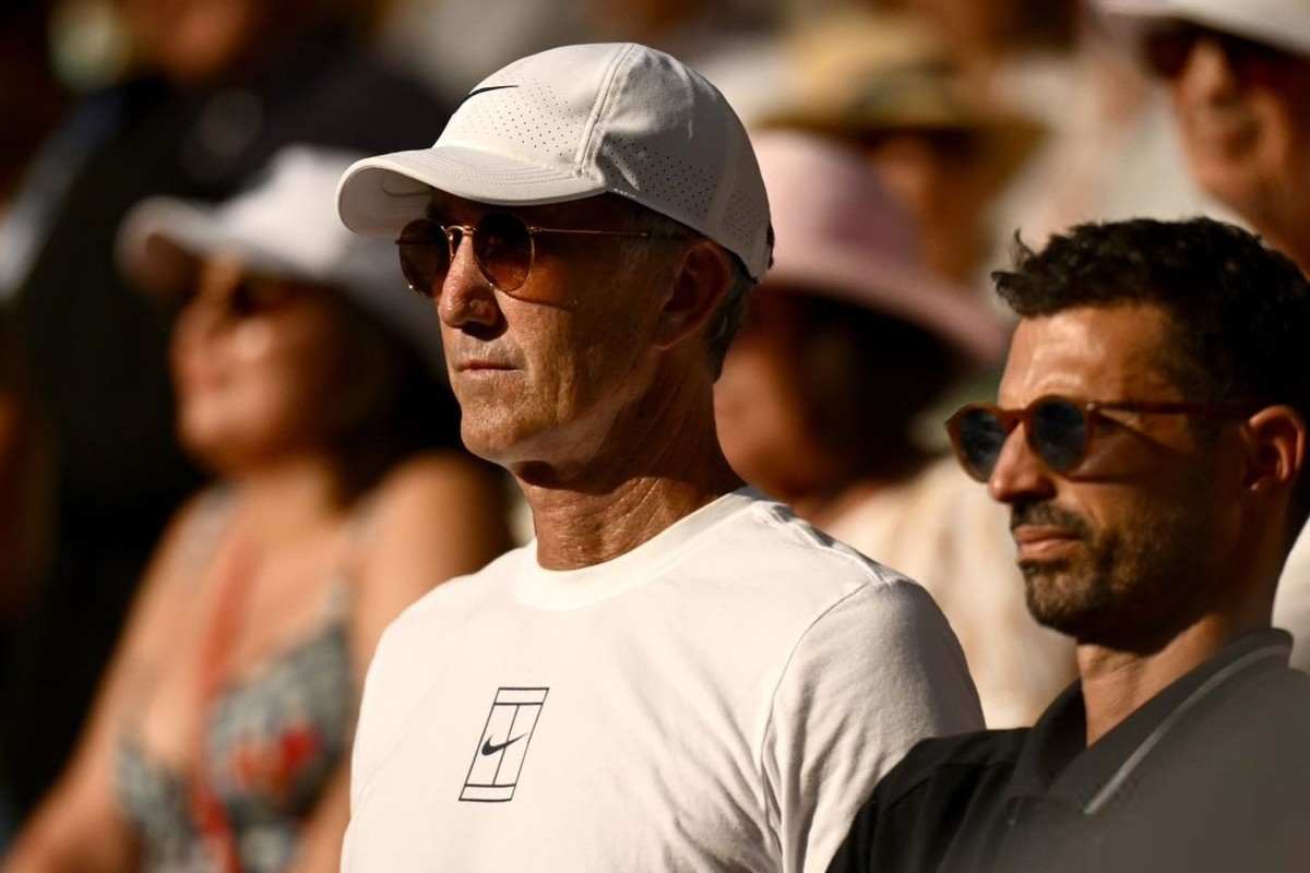 Darren Cahill a Wimbledon