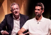 Giornalista si scusa con Djokovic per gli attacchi sul vaccino ▷ “Ho capito: cacciarti fu una scelta politica” Piers Morgan e Novak Djokovic