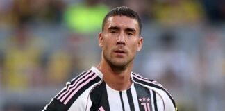 Dusan Vlahovic in campo