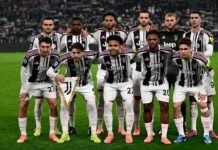 Una formazione della Juventus