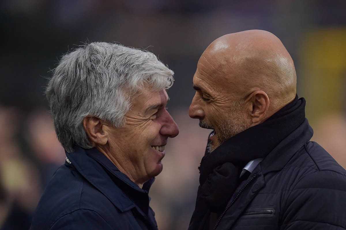 Gasperini e Spalletti si salutano