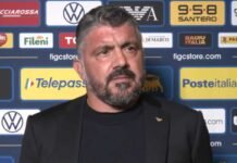 Gennaro Gattuso in zona mista