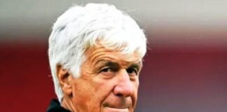 Gian Piero Gasperini accigliato