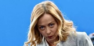 Giorgia Meloni contrariata